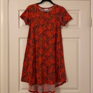 LuLaRoe floral Carly Dress